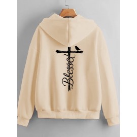 (017# Women's Fashion Zipper Hoodie, Printed Design Women's Hoodie, Women's Autumn Winter Zipper Hoodie, Streetwear, Autumn Outfit, Printed Design, Drawstring Hoodie, Soft Fabric, Comfortable Fit, Zipup Hoodie, Pullover Hoodie, Fashion Enthusiast, U