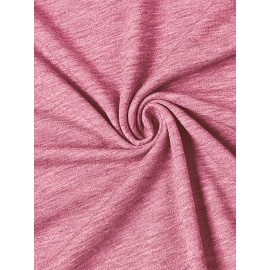 5pcs Plus Size Women's Short Sleeve T-Shirts - Funny & Cute Heart & Joyful Face Print Blouses, Casual Crew Neck Breathable Tops for Spring Summer Casual Attire, Office & Vacation Outfits - 1XL-5XL (5-Shirt) Year-Round Casual