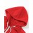 Women's 'I'm Fine, Everything's Fine' Letter and Cat Print Hooded Zipper Jacket- Long Sleeve Casual Sportswear with Pockets, Machine Washable, Bright Pink for Autumn and Winter