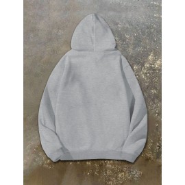 Women's Plus Size Loose Unicorn Hoodie- 