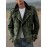 Men'S Casual Fashion Jacket for Autumn and Winter | Non-Stretch Fabric, Hooded, Fiber Lining, Solid Color, Zipper Details