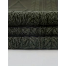 Men'S Jacquard Coat for Fall And Winter, Ideal for Relaxed Outdoor Use, Cardigan Style
