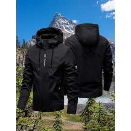 New Style Unisex Comfortable Design Jacket, High-Quality And Easy Fit, Plus Size Windbreaker for Outdoor Climbing And Relaxation, High-Quality Sports Jacket for Men